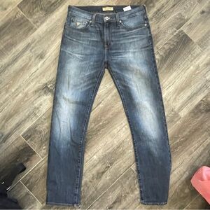 Guess Light Blue Slim Straight Jeans Size 33x32